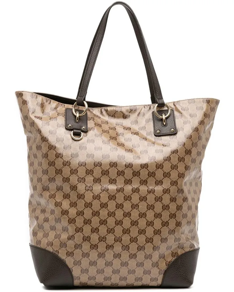 Gucci Shopper GG Charm GG Crystal Tote braun Braun