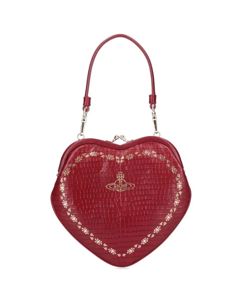 Vivienne Westwood Hobo Bags "Belle Heart" Bag Red rot Rot