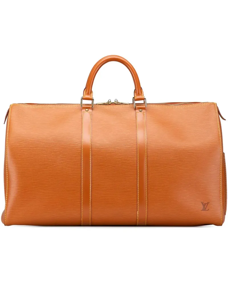 Louis Vuitton Weekender Epi Keepall 50 braun Braun