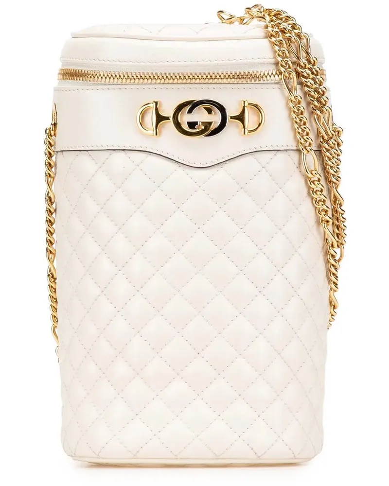 Gucci Hobo Bags Calfskin Trapuntata Zumi Convertible Bag weiß Weiß