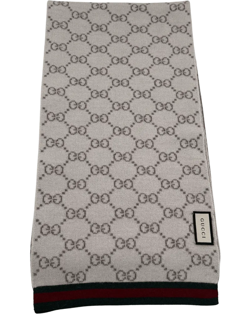 Gucci Tücher & Schals  GG wool scarf, beige beige Beige