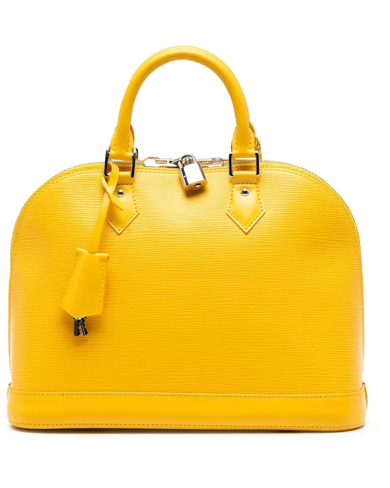 Louis Vuitton Crossbody Bags Epi Alma PM gelb Gelb