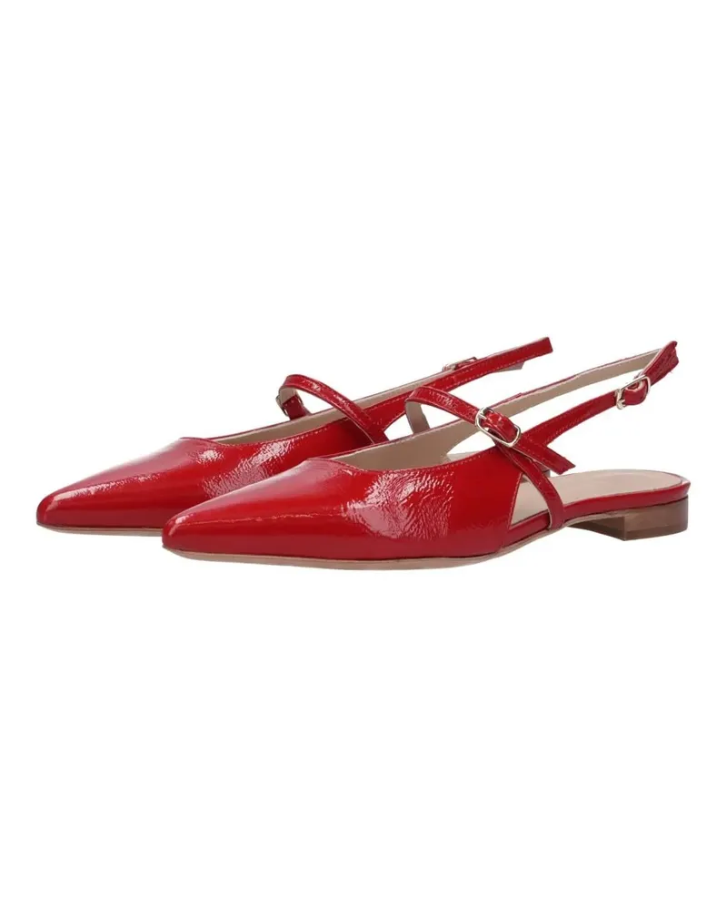Thea Mika Sandaletten mit Absatz Sling-Ballerinas rot Rot