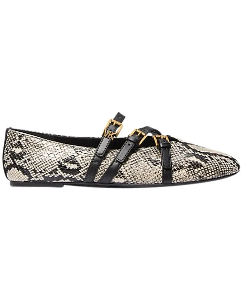 Michael Kors Ballerinas Flat Shoes Natural bunt Bunt