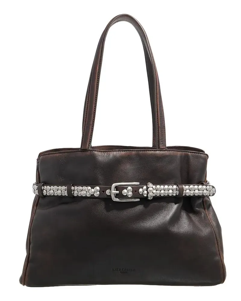 Liebeskind Satchels Nori Studs Lamb Snowcem braun Braun