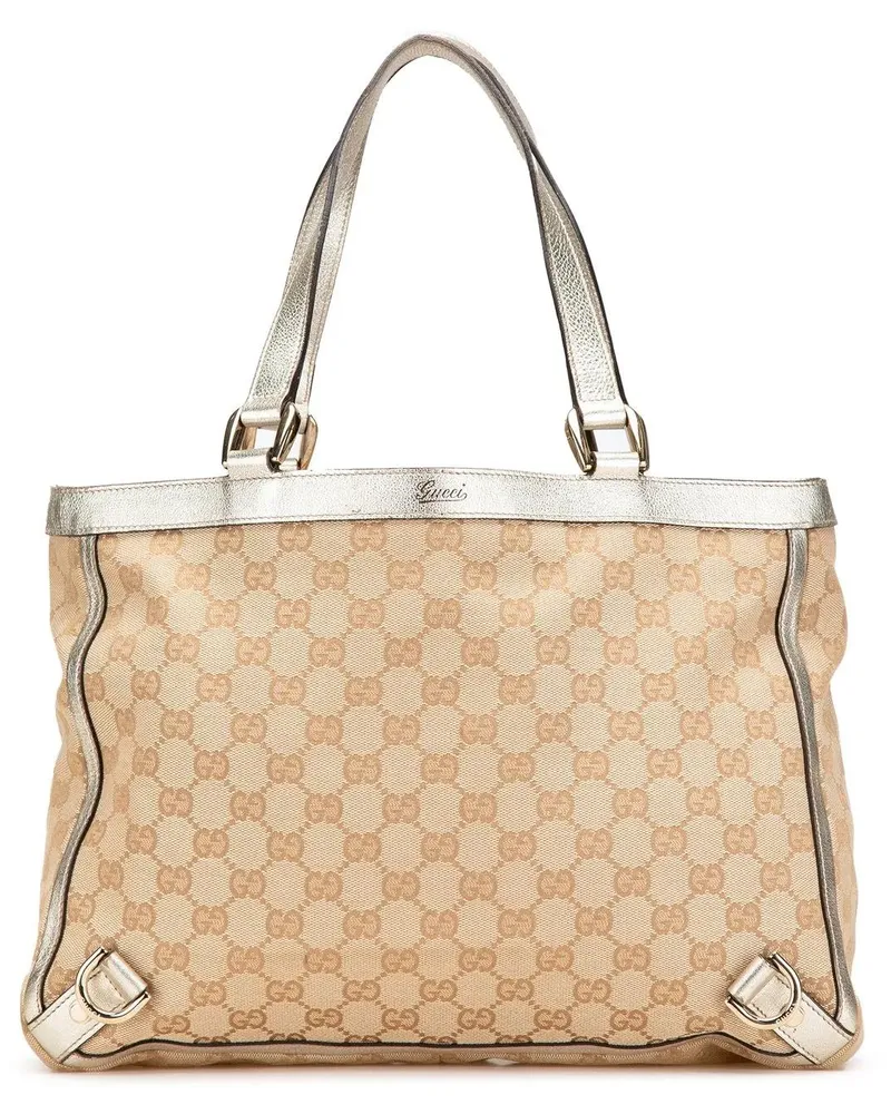 Gucci Shopper GG Canvas Abbey D Ring Tote braun Braun