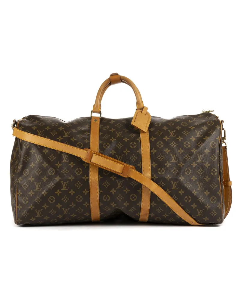 Louis Vuitton Crossbody Bags Keepall Bandouliere 60 braun Braun