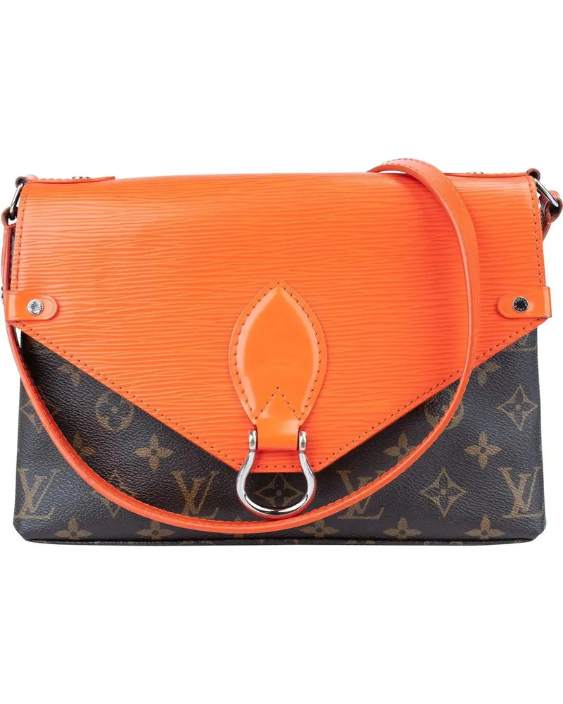 Louis Vuitton Crossbody Bags  Canvas Monogram Epi Saint Michel PM braun Braun
