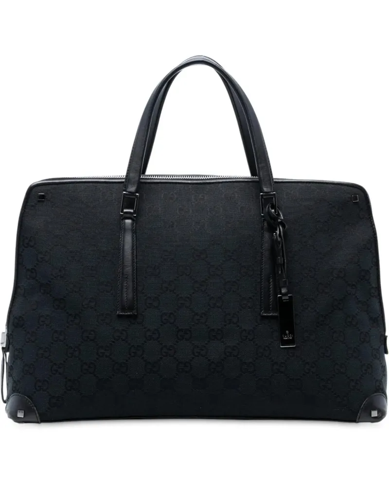 Gucci Crossbody Bags GG Canvas Handbag blau Blau