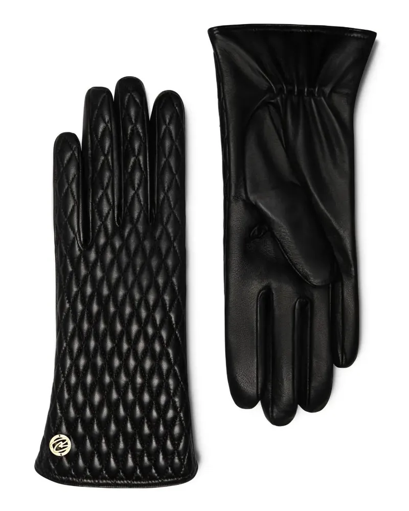 Isabel Bernard Handschuhe Honoré Rosette Handschuhe schwarz Schwarz