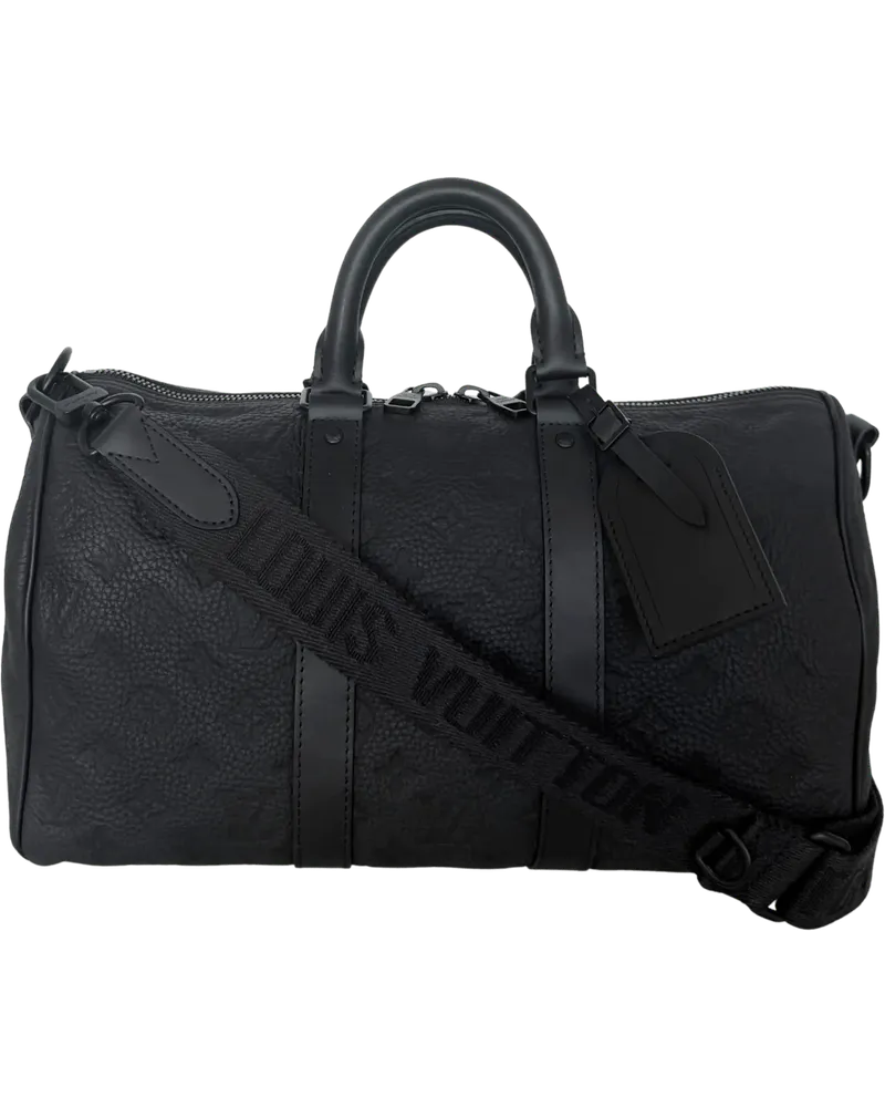 Louis Vuitton Businesstaschen & Reisegepäck  Keepall 35 with shoulder strap M2276 schwarz Schwarz