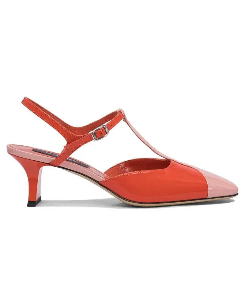 Carel Sandalen Pointed Toe T-Strap Sandals rot Rot