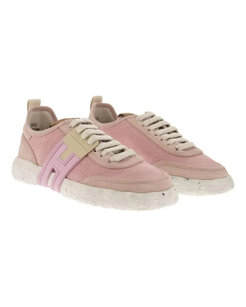 Hogan Low-Top Sneaker Sneakers Pink rosa Gold