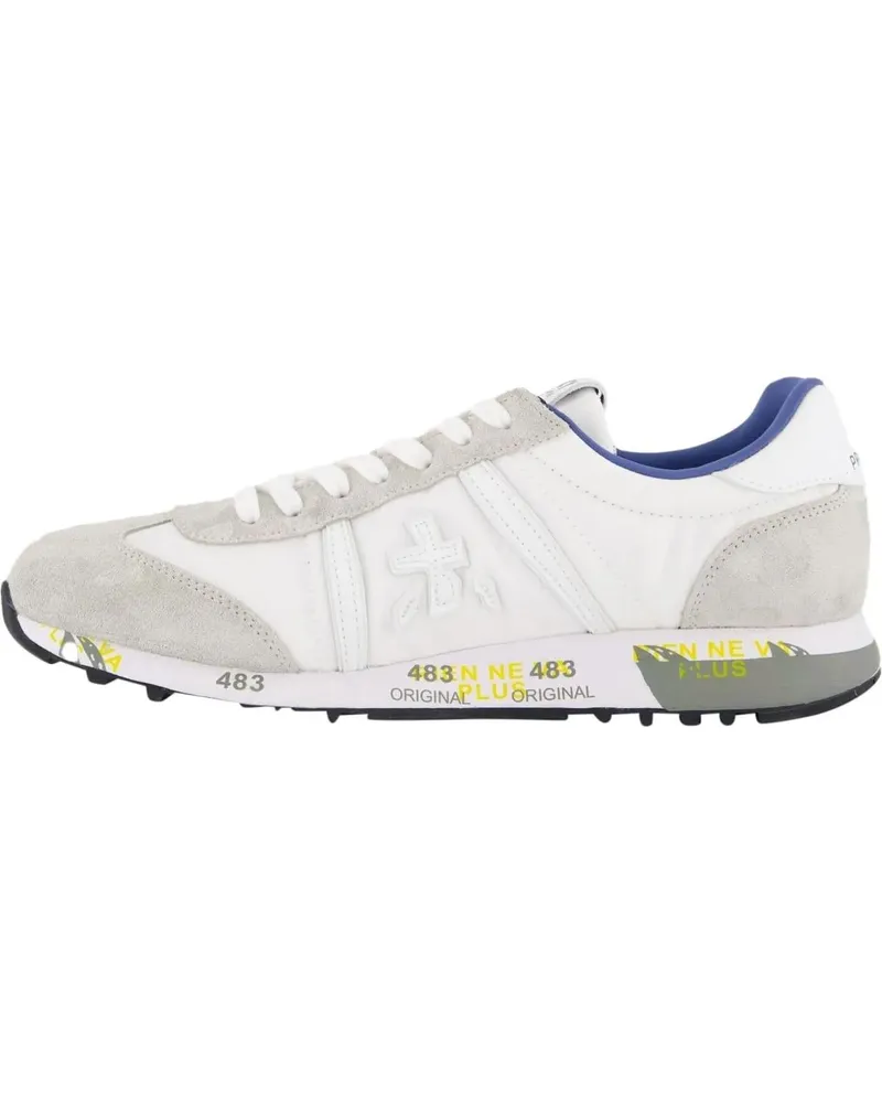 Premiata Low-Top Sneaker Dames Lucyd weiß Weiß