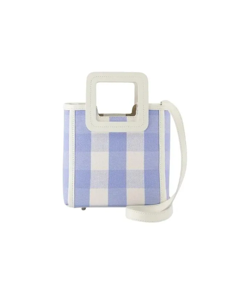 STAUD Hobo Bags Mini Shirley Bag - Leather - Blue blau Blau