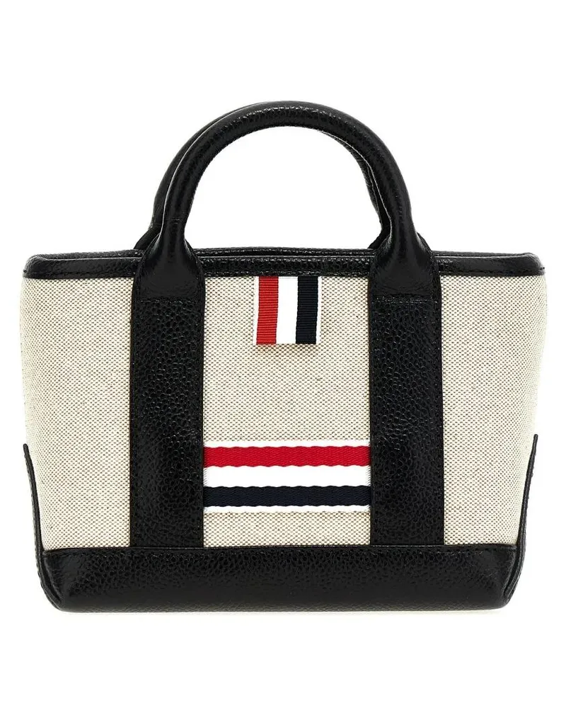 Thom Browne Shopper & Totes 'Micro Tool Tote' Handbag schwarz Schwarz