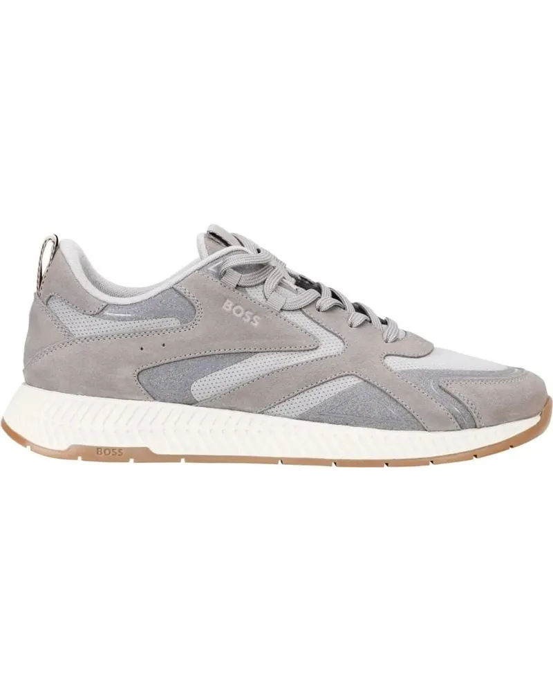 HUGO BOSS Low-Top Sneaker Titanium Runner Sneakers grau Grau