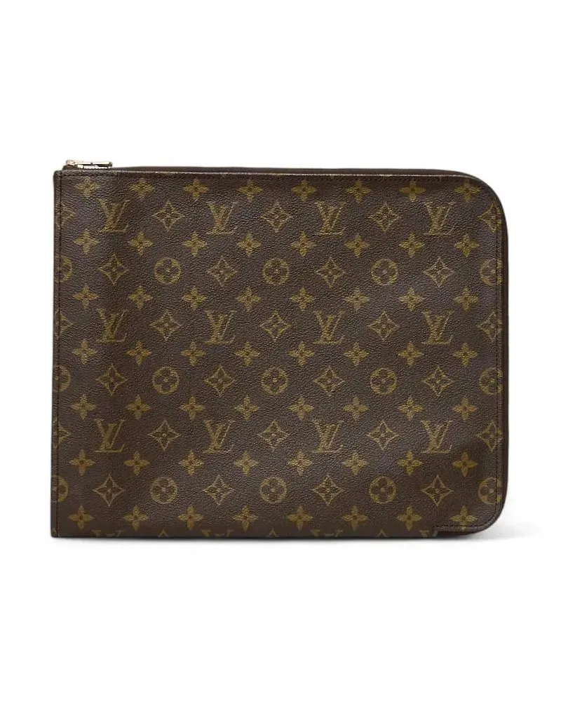 Louis Vuitton Clutches Jour Gm Monogram Clutch Bag schwarz Schwarz
