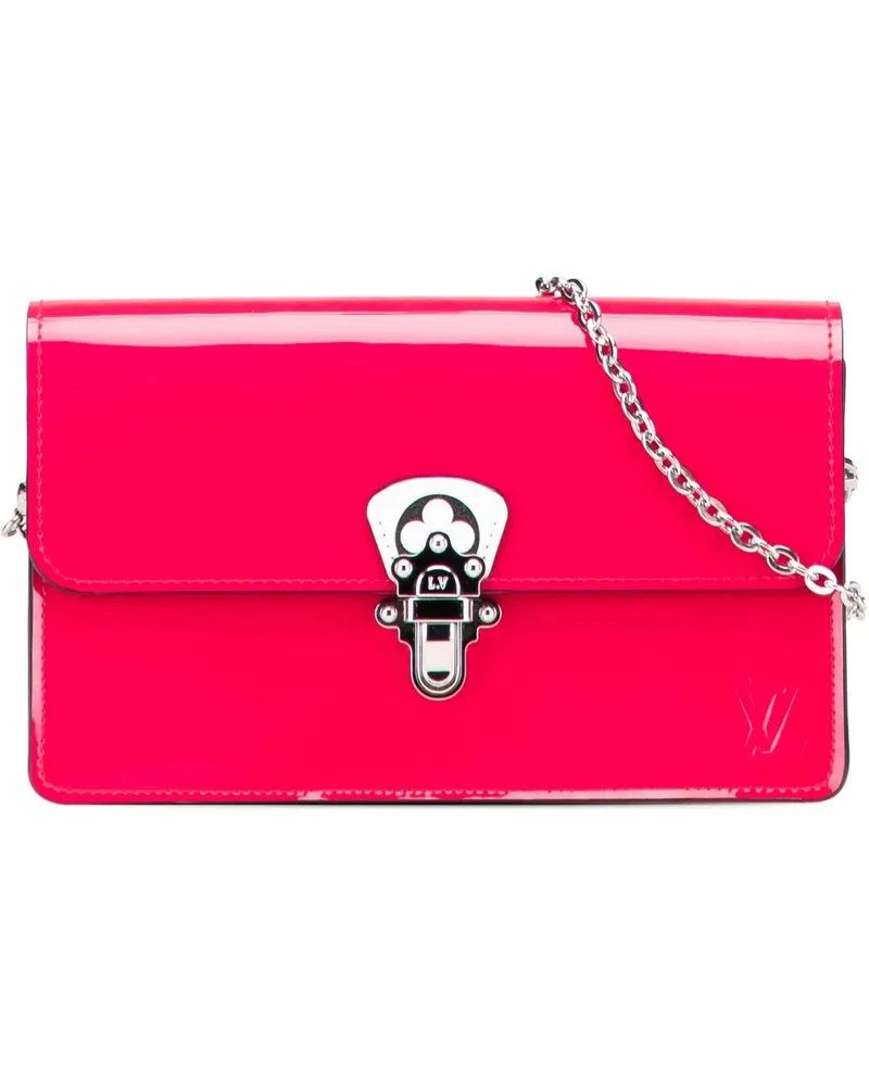 Louis Vuitton Hobo Bags Portefeuille Cherrywood Wallet On Chain rosa Gold