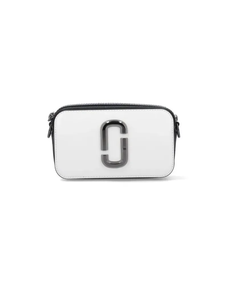 Marc Jacobs Hobo Bags "The Bi-Color Snapshot" Shoulder Bag – White weiß Weiß