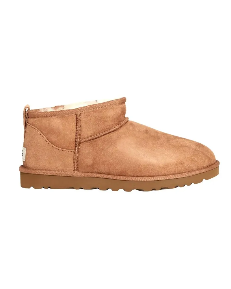 UGG Stiefel Chestnut Suede Ultramini Ankle Boots beige Beige