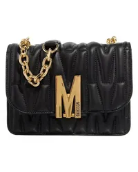 Moschino Crossbody Bags "M" Group Quilted Shoulder Bag Schwarz