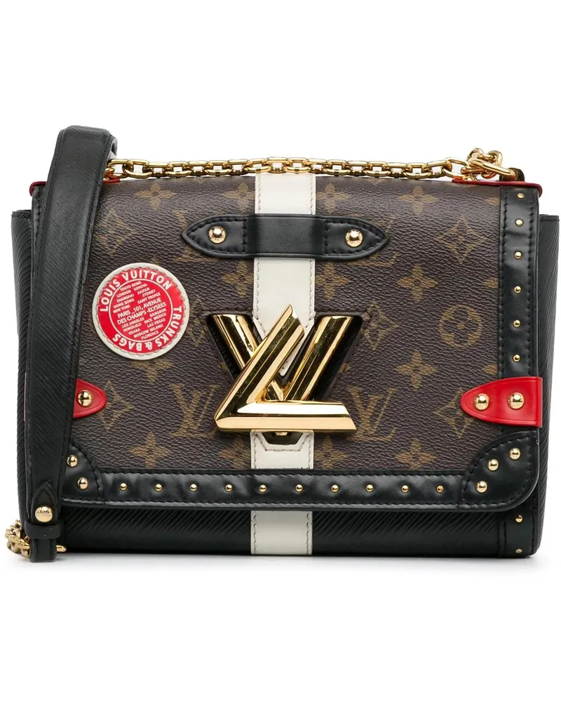 Louis Vuitton Hobo Bags Monogram Epi Trunk Twist MM braun Braun