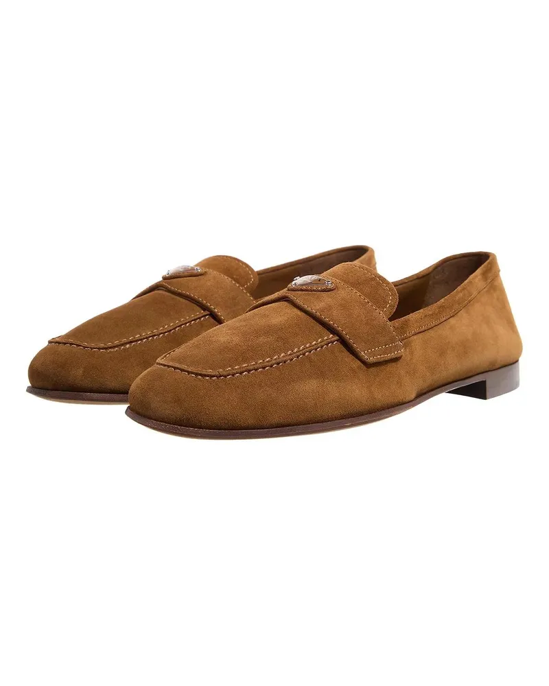 Prada Loafer Mocassini Scamosciato braun Braun