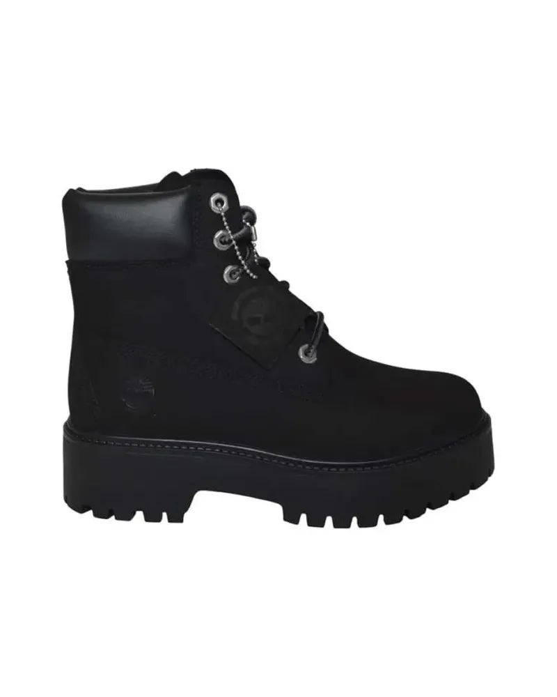 Timberland Stiefel Chunky Platform Boots With Padded Collar And Rugge schwarz Schwarz