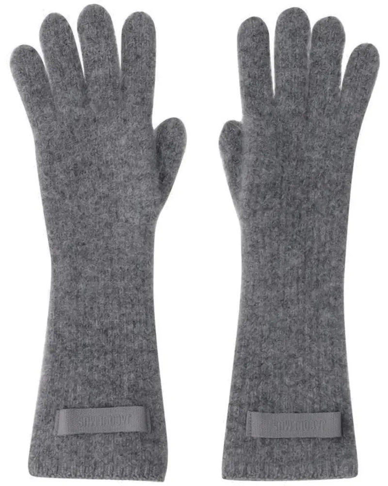 Jacquemus Handschuhe LES GANTS GROS GRAIN DARK GREY grau Grau
