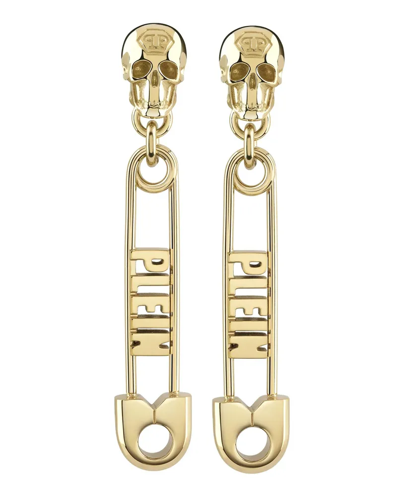 Philipp Plein Ohrringe Ohrringe Plein Safety Pin gold Gold