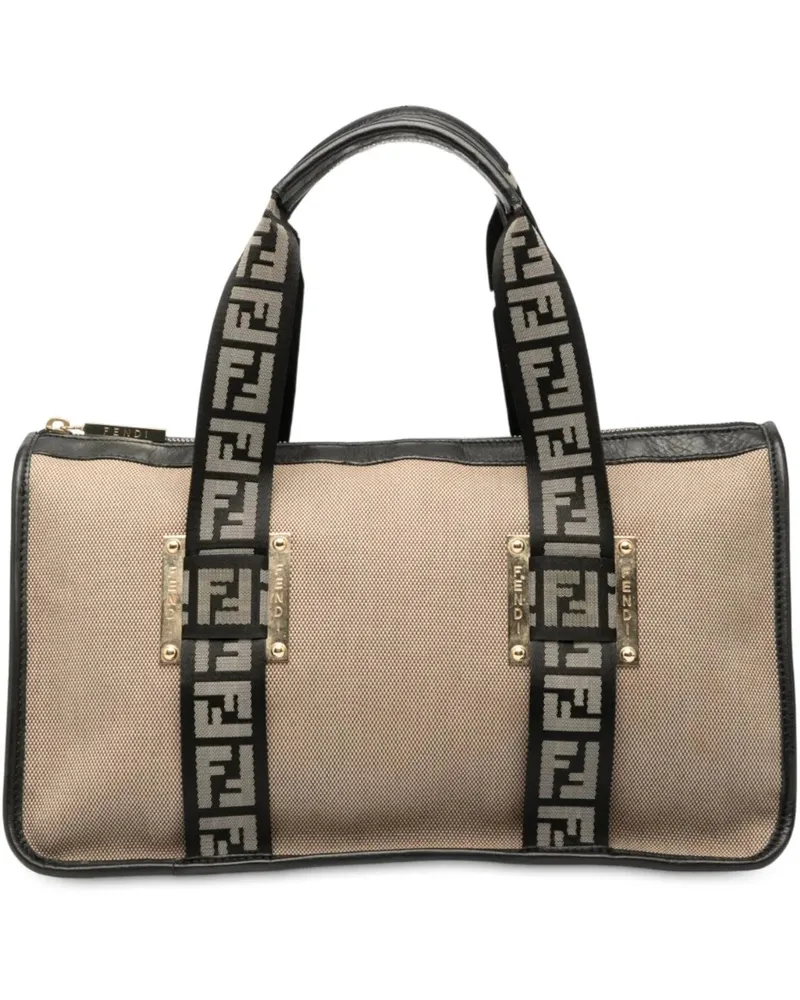 Fendi Crossbody Bags Canvas Handbag braun Braun