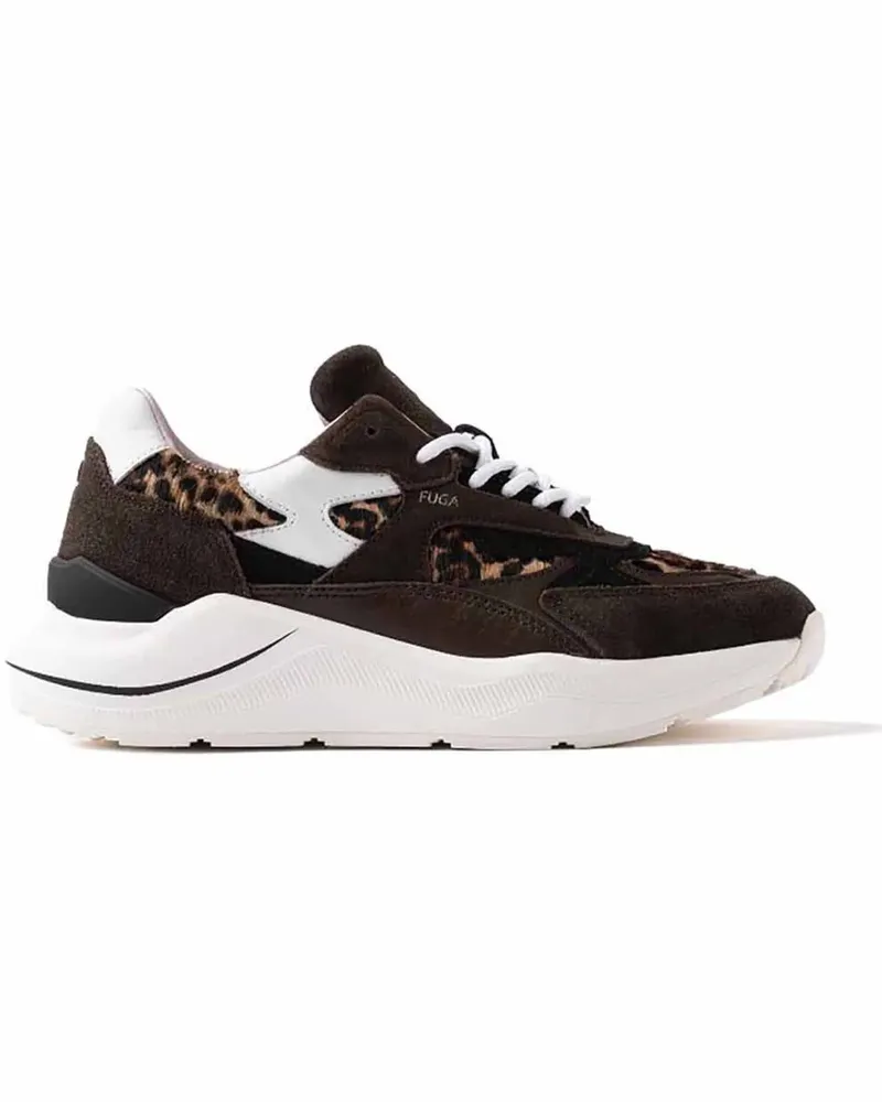 D.A.T.E. Low-Top Sneaker Sneakers Divers bunt Bunt