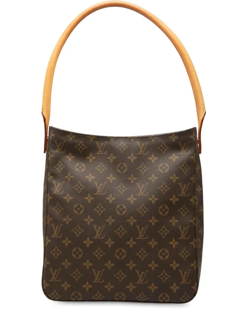 Louis Vuitton Hobo Bags Monogram Looping GM braun Braun