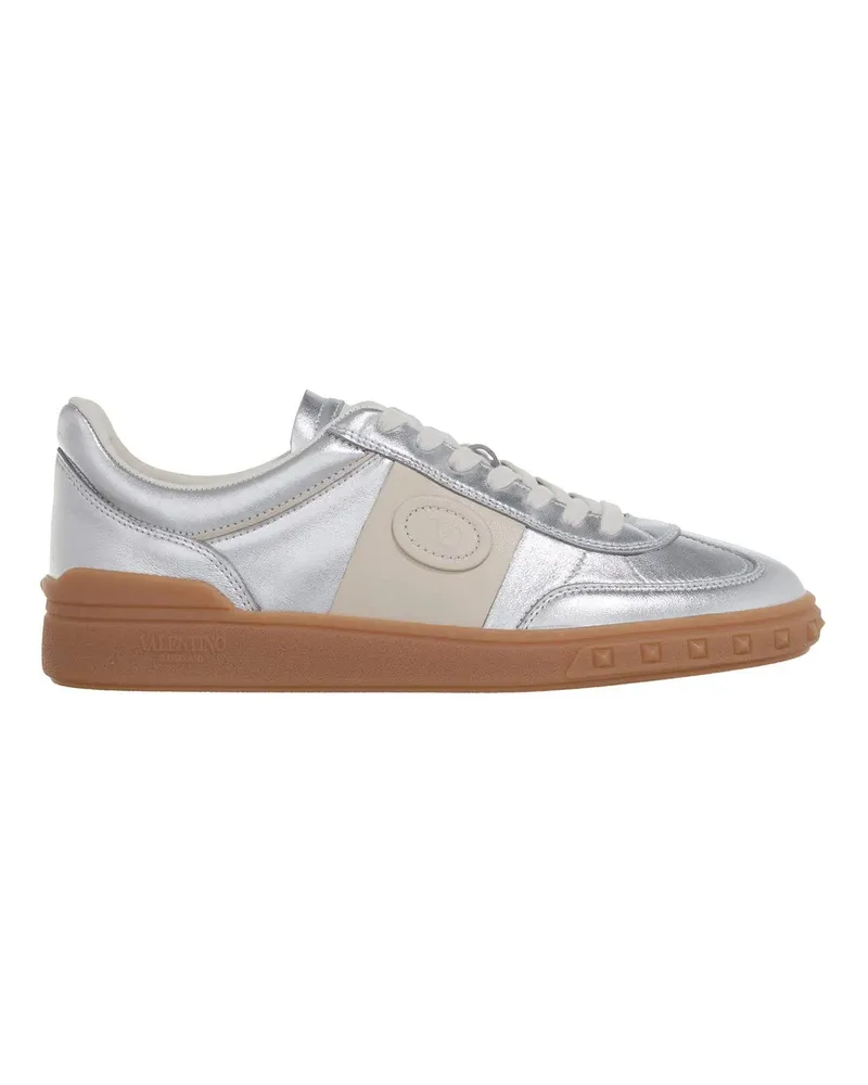 Valentino Garavani Sandalen Sneaker Upvillage silberfarben Silber