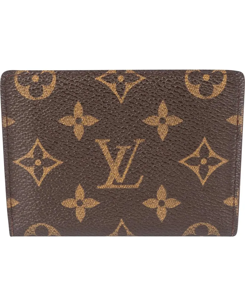 Louis Vuitton Portemonnaie  Canvas Monogram Cardholder braun Braun