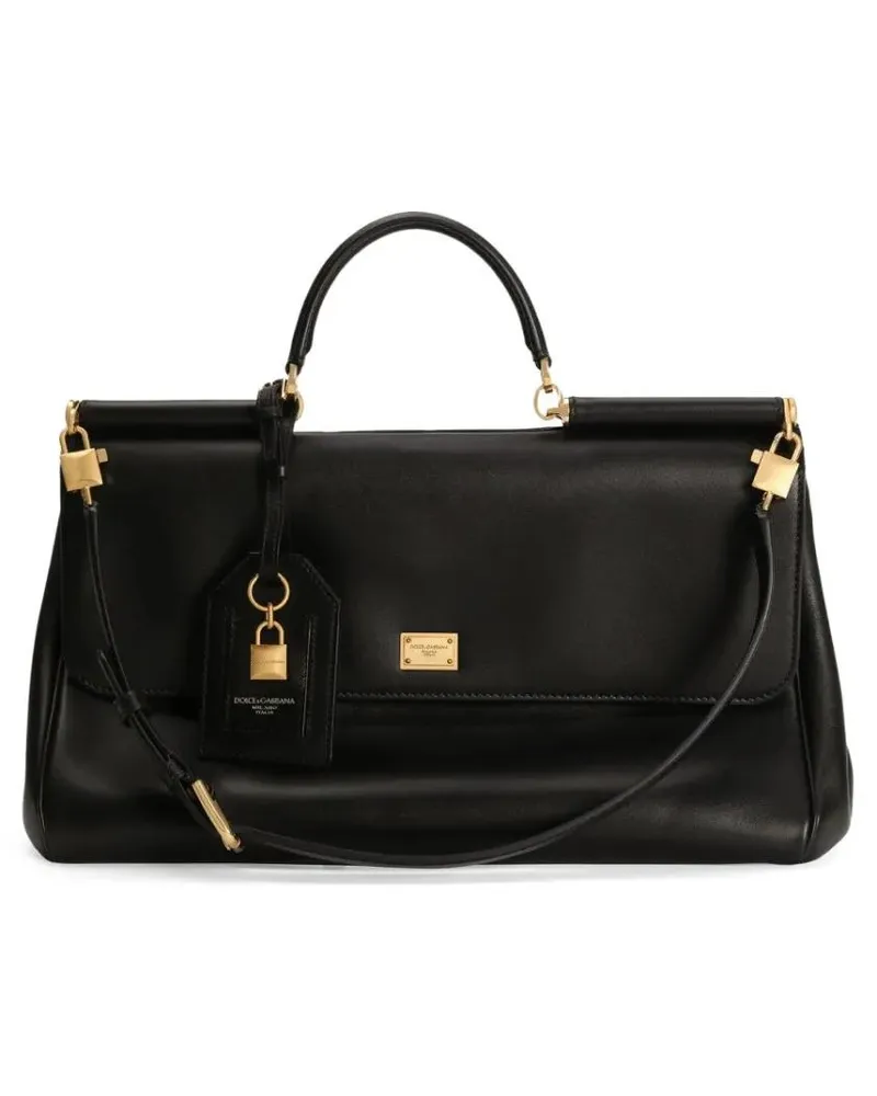 Dolce & Gabbana Hobo Bags "My Sicily" Handbag schwarz Schwarz