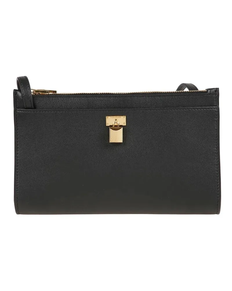 Tom Ford Hobo Bags Mini Lock Crossbody Bag schwarz Schwarz