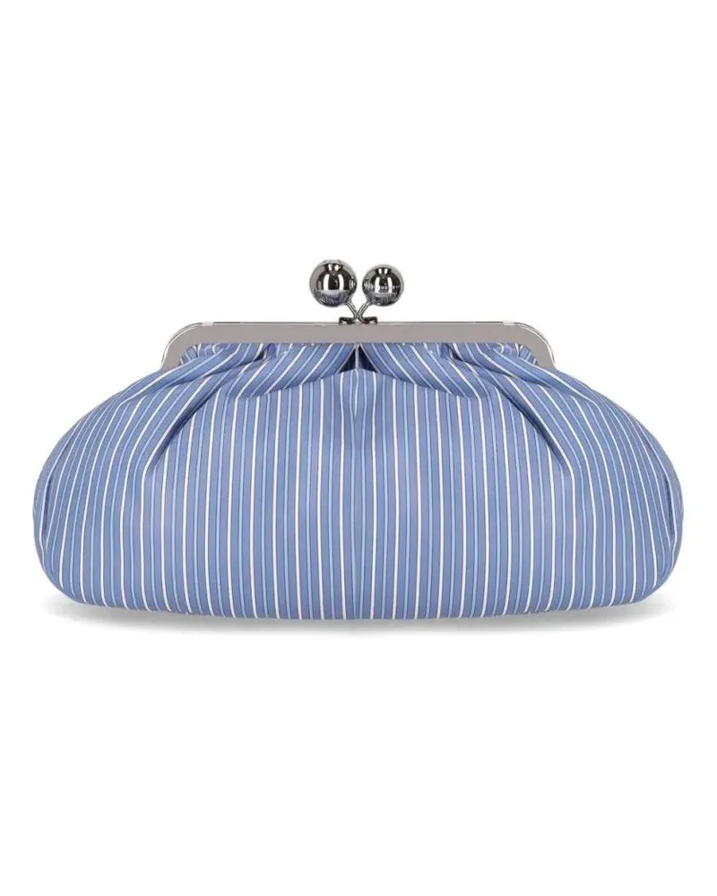 Max Mara Clutches Pasticcino Rubens Medium Light Blue Clutch blau Blau