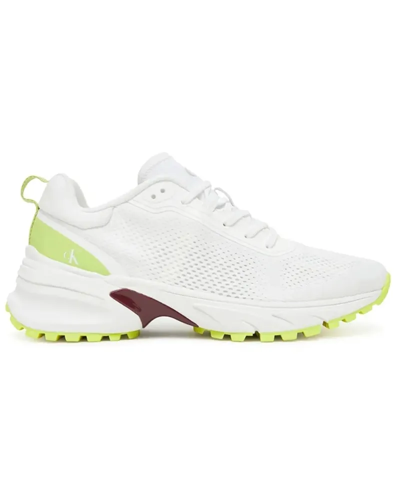 Calvin Klein Low-Top Sneaker Sneakers Biancolime weiß Weiß