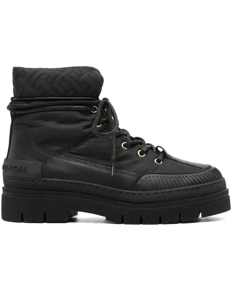 Tommy Hilfiger Stiefel Monogram Outdoor Boot schwarz Schwarz