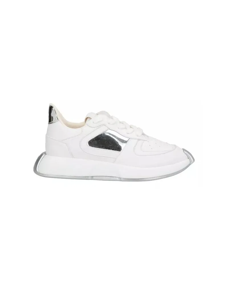 Giuseppe Zanotti Low-Top Sneaker Leather Sneakers weiß Weiß