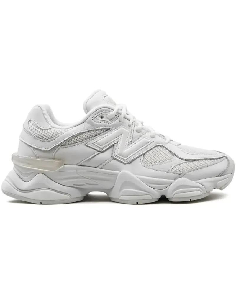 New Balance Low-Top Sneaker 9060 White Suede Sneaker weiß Weiß