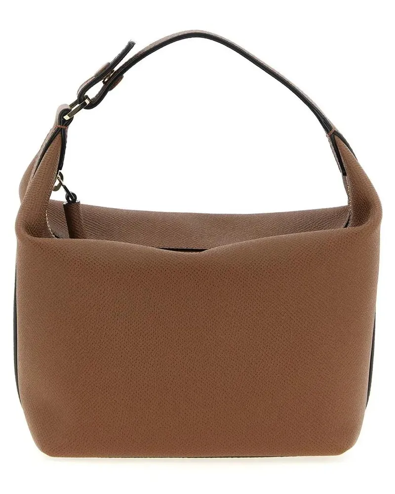 Valextra Hobo Bags 'Mochi' Mini Handbag braun Braun