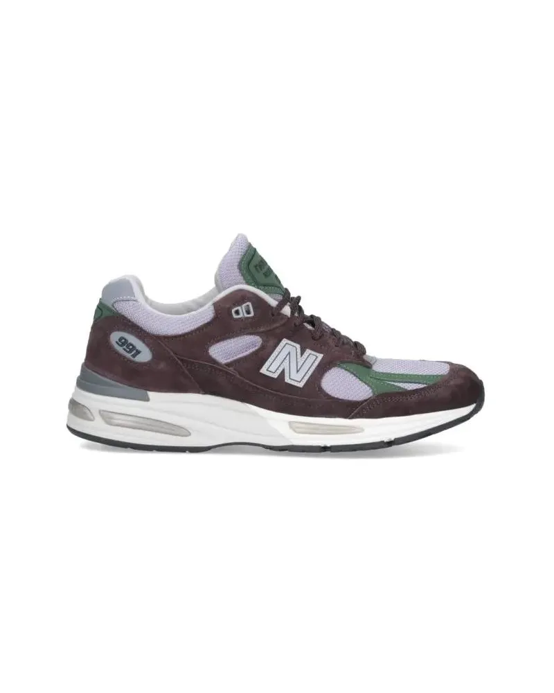 New Balance Low-Top Sneaker "Made In Uk U991v2" Sneakers – Brown braun Braun