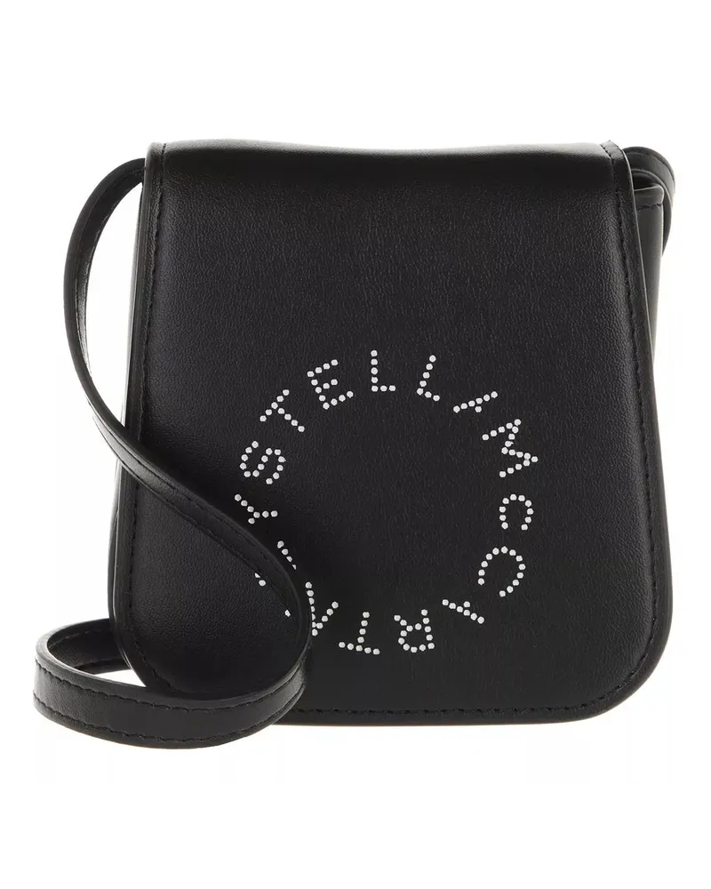 Stella McCartney Crossbody Bags Card Holder Bicolor Schwarz