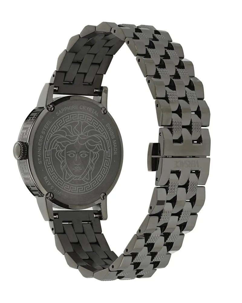 Versace Uhren Quarz-Analoguhr  Albireo black Schwarz