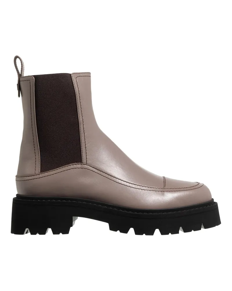 Emporio Armani Stiefel Stivaletto Vitello+Elastico taupe Taupe