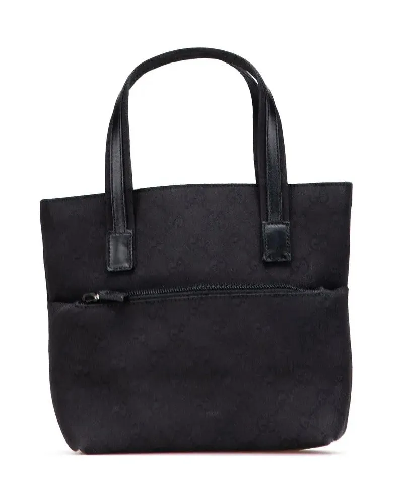 Gucci Crossbody Bags GG Canvas Handbag schwarz Schwarz
