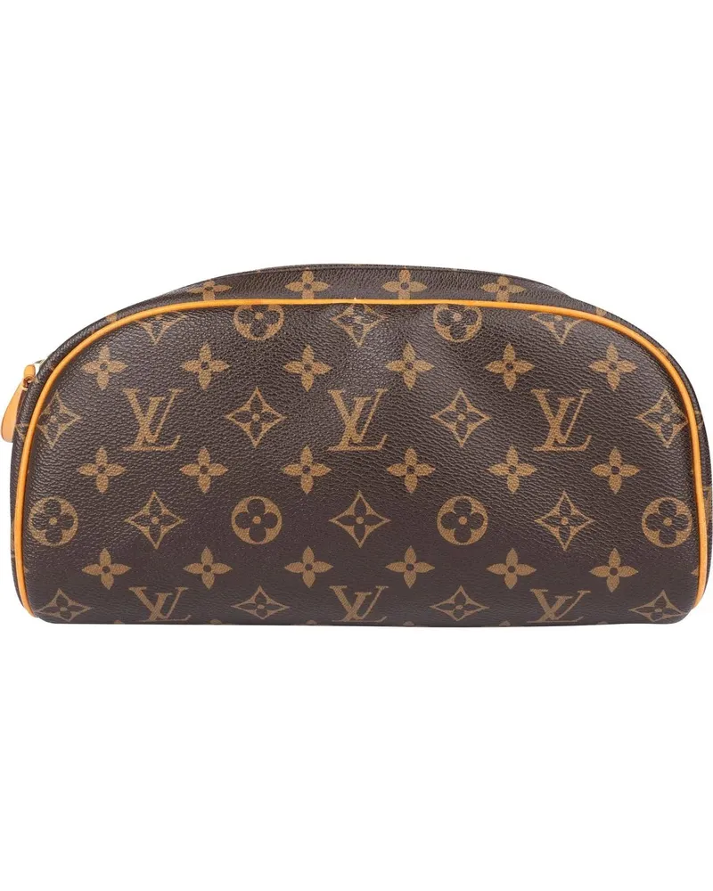 Louis Vuitton Crossbody Bags  Canvas Monogram King Size Toiletry B braun Braun